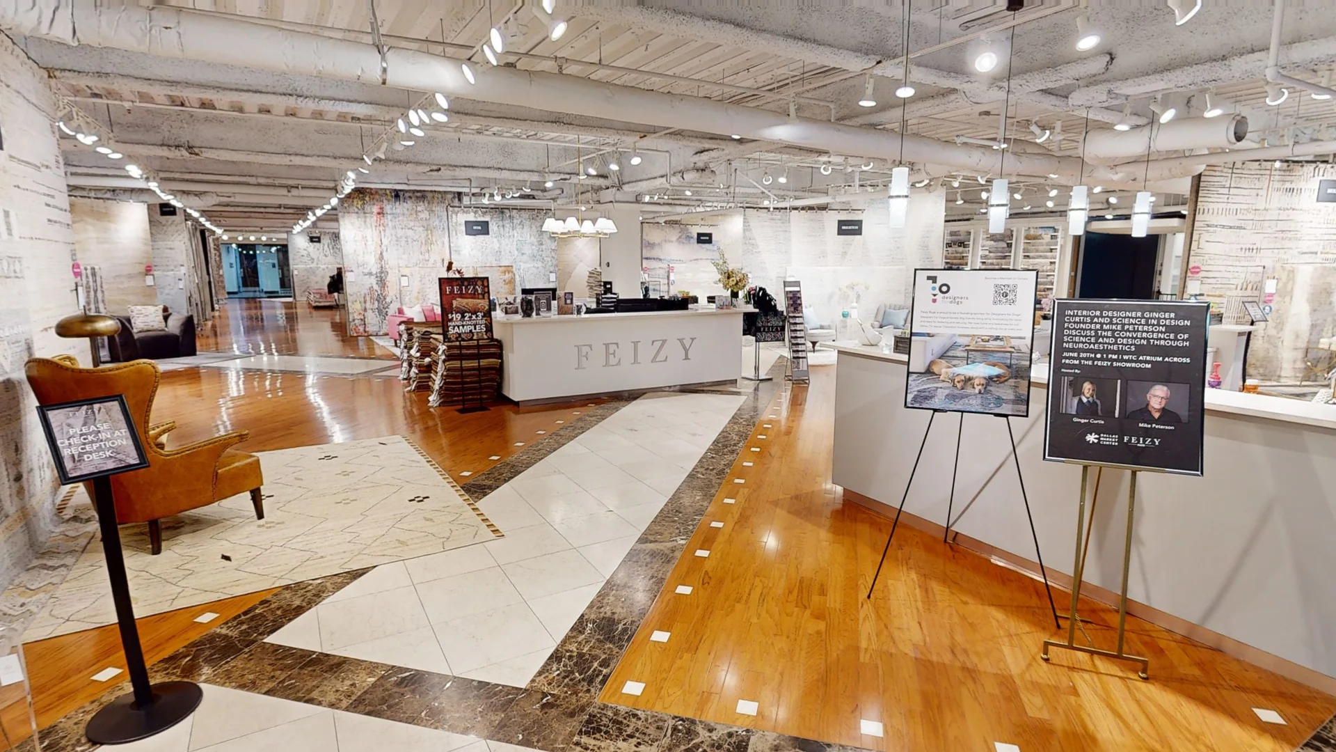 Dallas Feizy Rugs Showroom